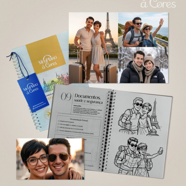 Meu Plano a Cores Personalizado - Alemanha