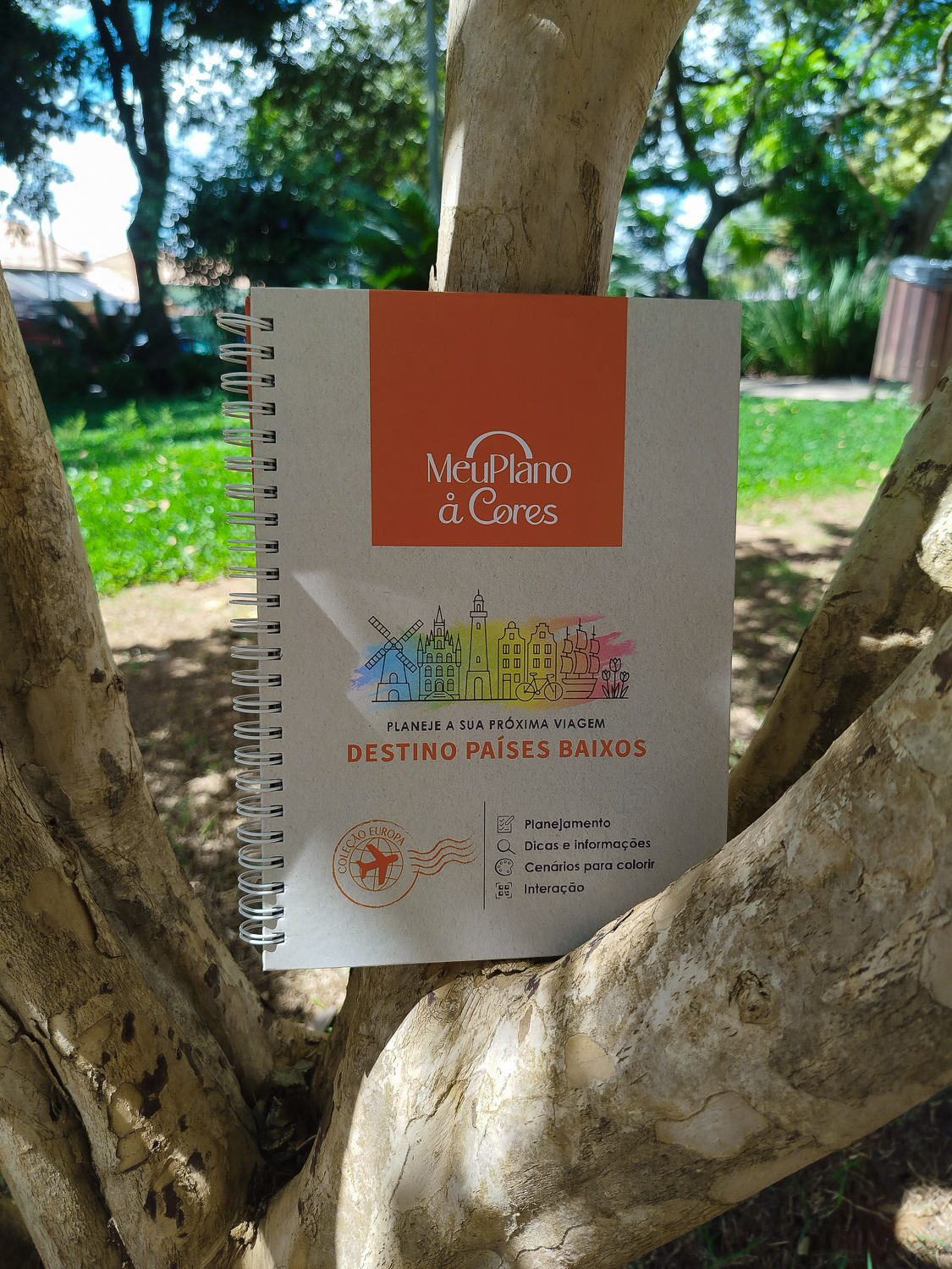 Planner de Viagem Holanda (Países Baixos) + Marcador - Imagem 2
