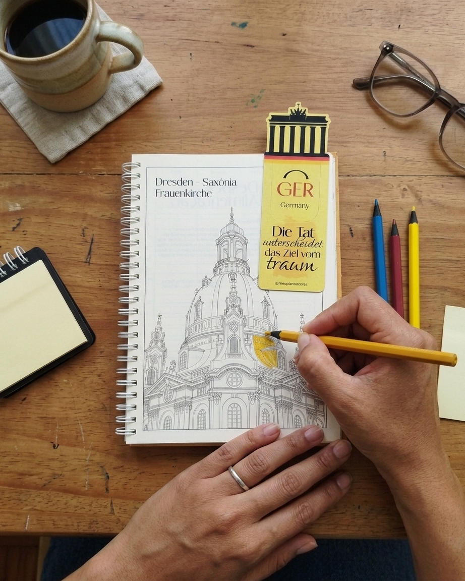 Planner de Viagem Alemanha + Marcador - Imagem 4