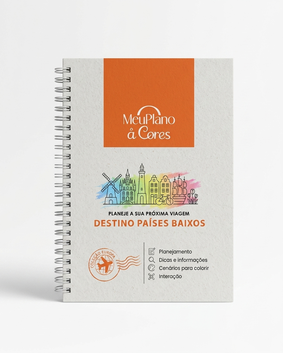 Planner de Viagem Holanda (Países Baixos)